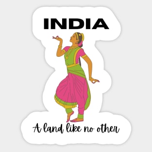 India a land like no other | I love India Sticker